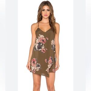 Free People Cascades Dress in Mushroom Combo